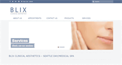 Desktop Screenshot of blixclinical.com