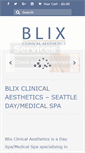 Mobile Screenshot of blixclinical.com